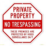 No trespassing